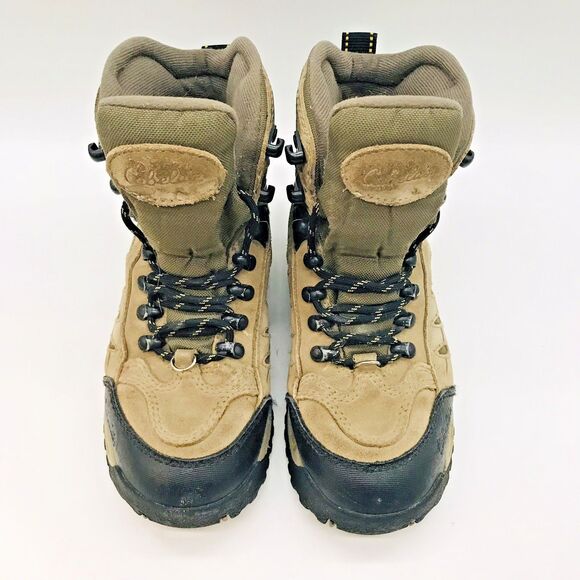 Cabela's Dry-Plus Thinsulate Ultra Hiking Boots 83-0534 Women's 5.5D Tan Lace Up - Picture 5 of 12